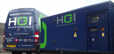 Groupe électrogène diesel - BRUSH Group - à gaz / triphasé / en container