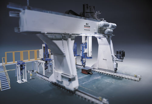 Machine pour le placement de fibres automatique - Mongoose Hybrid™ - Camozzi Machine Tools - pour composites