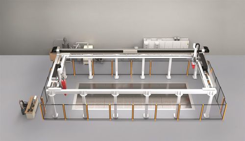 Imprimante 3D pour l'aérospatiale - MasterPrint® Linear - Camozzi Machine Tools - pour l'industrie automobile / pour l'industrie navale / grand format