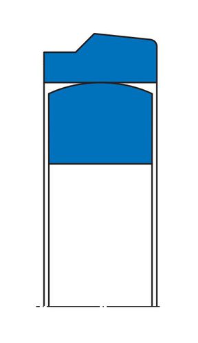 Joint torique - OMK-ES - Simrit - en élastomère / de piston / hydraulique