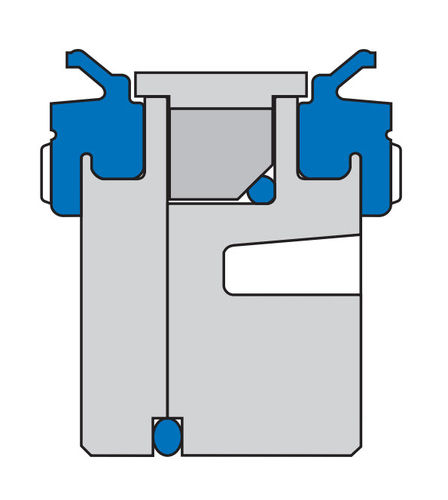 Joint d'étanchéité à lèvre - PNEUKO M 310 - Simrit - de piston / pneumatique