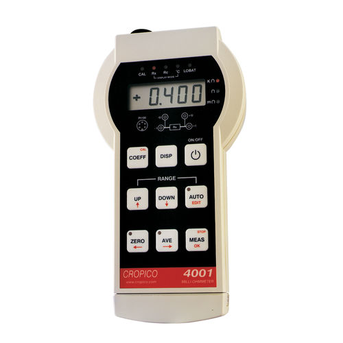 Ohmmètre numérique - DO4001 - Seaward - portable / à faible résistance / durci