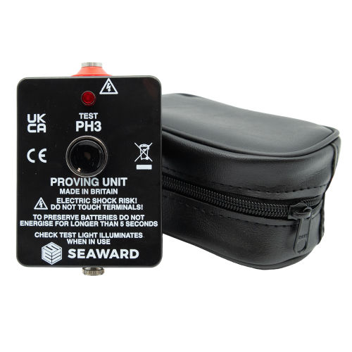 Indicateur de haute tension - PH3   - Seaward - de courant continu / à LED / portable