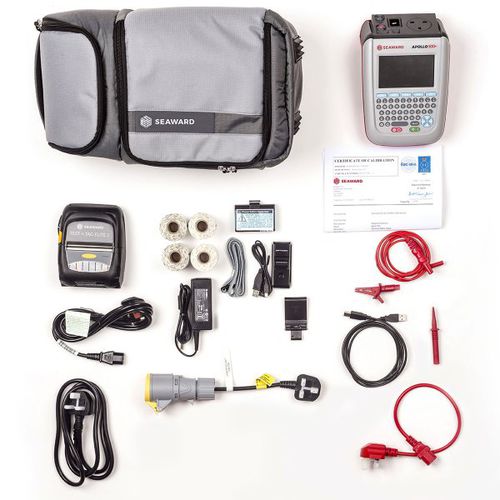 Kit de test électrique - Apollo 500+ Elite - Seaward - automatique / portable