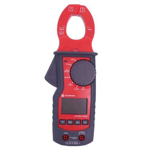 Pince multimètre numérique - PV:1500 - Seaward - portable / 1000 V / 1500 V
