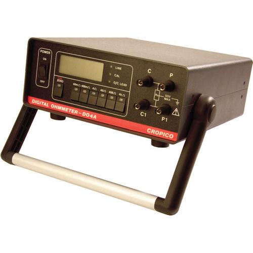 Ohmmètre numérique - D04A - Seaward - portable / à faible résistance / durci