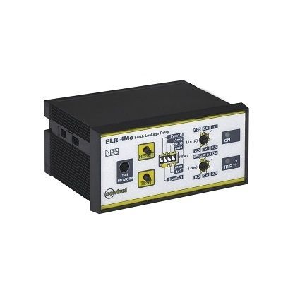 Relais de protection de fuite à la terre - ELR-4 series - Contrel elettronica - 2NO/NF / à montage sur panneau / sur rail DIN