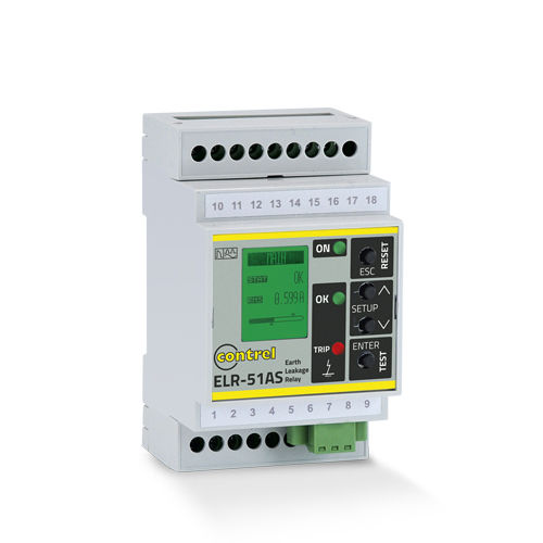 Relais de protection de fuite à la terre - ELR-51AS - Contrel elettronica - de courant / AC / DC