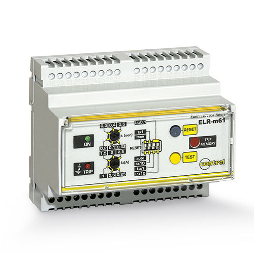 Relais de protection de fuite à la terre - ELR-61 series - Contrel elettronica - de courant / 2NO/NF / à montage sur panneau