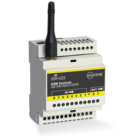 Module de communication GSM - GW-12 - Contrel elettronica - GPRS / à distance / sur rail DIN