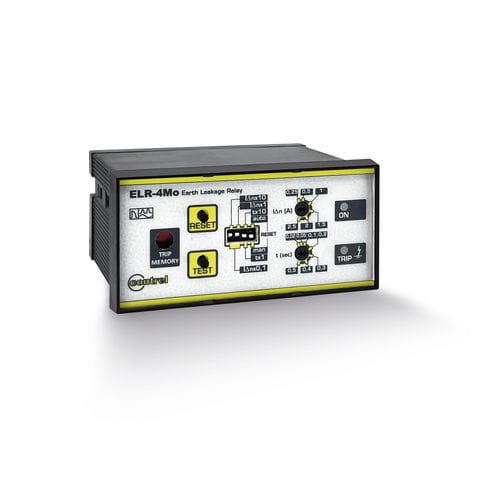 Relais de protection de fuite à la terre - ELR-4 series - Contrel elettronica - 2NO/NF / à montage sur panneau / sur rail DIN