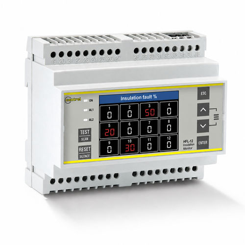 Relais de protection d'isolement - HFL-12 - Contrel elettronica - monophasé / AC / sur rail DIN