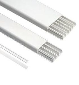 Goulotte de câblage - max. 130 x 28 mm | 20 series  - Elettrocanali - en PVC / moulure et plinthe