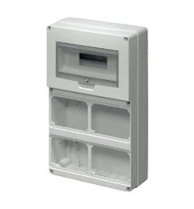 Coffret électrique en ABS - 16 - 63 A | EC69035 - Elettrocanali - pour distribution électrique / avec prise de courant / préassemblé