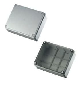 Boîte de dérivation murale - EC420C7 - Elettrocanali - sans halogène / en plastique / avec couvercle transparent