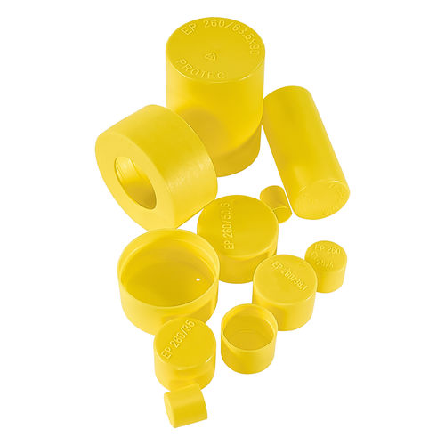 Capuchon de protection - EP 260 series - PROTEC - rond / en polyéthylène basse densité (PEBD) / pour tubes