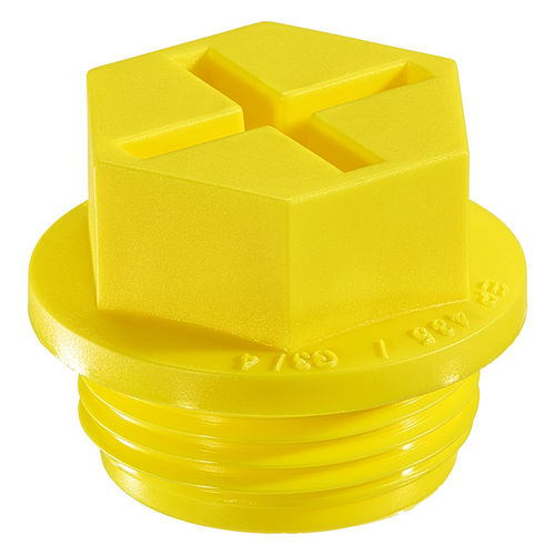 Bouchon hexagonal - EP 435  - PROTEC - fileté / en PA6 / de protection