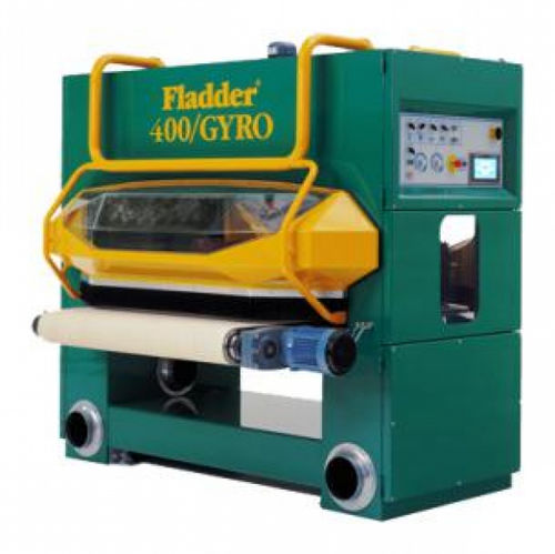 Ébavureuse à brosse - FLADDER® 400/GYRO - Fladder - de finition / pour tôle / automatique
