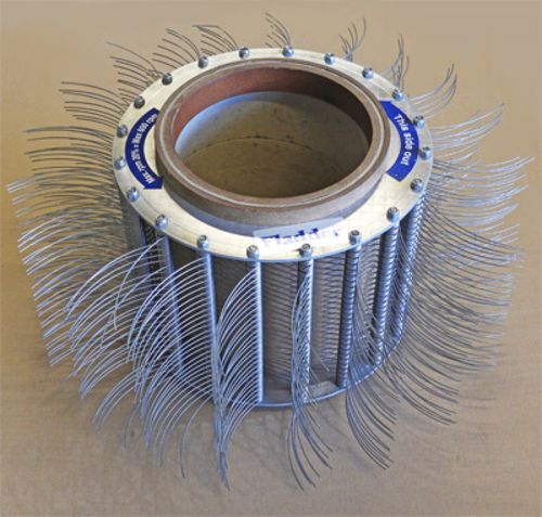 Brosse cylindrique - Fladder - d'ébavurage / métallique