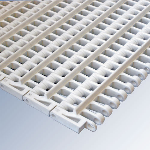 Bande de convoyeur modulaire - E30 series - Afher Eurobelt - en plastique / industrielle / pour l'industrie agroalimentaire