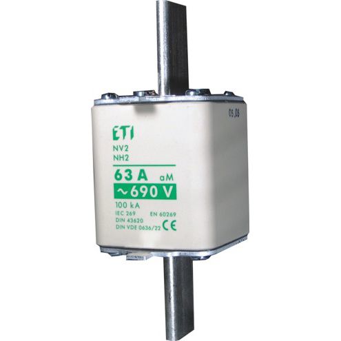 Fusible NH - 004181412 - ETI - Classe aM / basse tension / pour moteur électrique