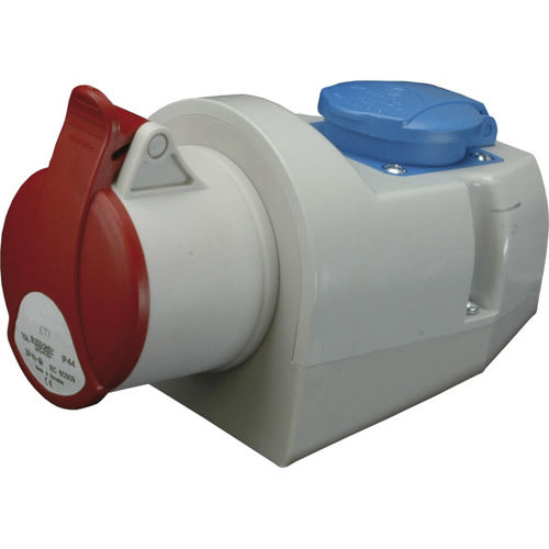 Prise électrique encastrée - 004482050 - ETI - murale / IP44 / CEE