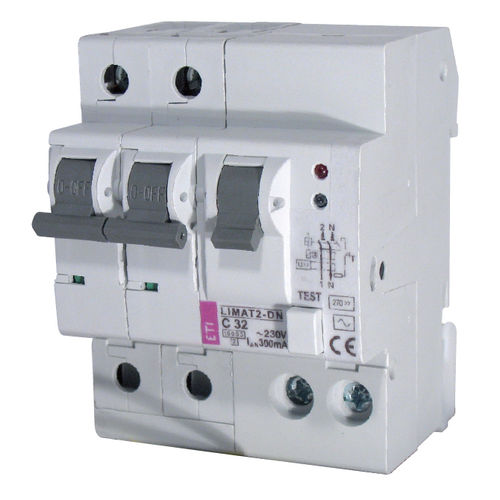 Dispositif différentiel à courant résiduel AC - 002052815 - ETI - 2 pôles / modulaire