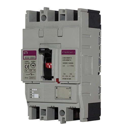 Interrupteur-sectionneur basse tension - 004671271 - ETI - 3 pôles / contre les courts-circuits / sur rail DIN