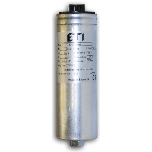 Condensateur à film de polypropylène - 004656640 - ETI - cylindrique / de correction de facteur de puissance / auto-réparable