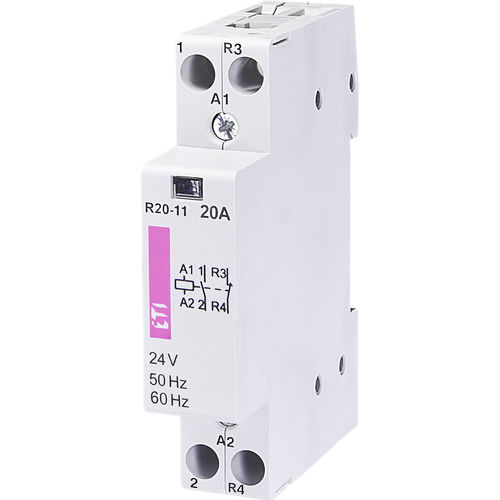 Contacteur modulaire - 002461221 - ETI - AC / monophasé / sur rail DIN