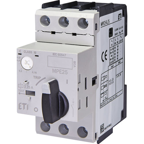 Disjoncteur de protection moteur - 004648002 - ETI - thermique / AC / pour surcharge