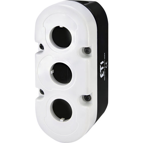 Boîte à boutons à 3 boutons - 004771547 - ETI - IP65 / IP67