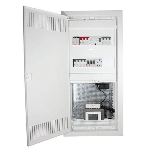 Boîtier pour distribution électrique - ECG COMBO Series - ETI - à montage affleurant / rectangulaire / modulaire