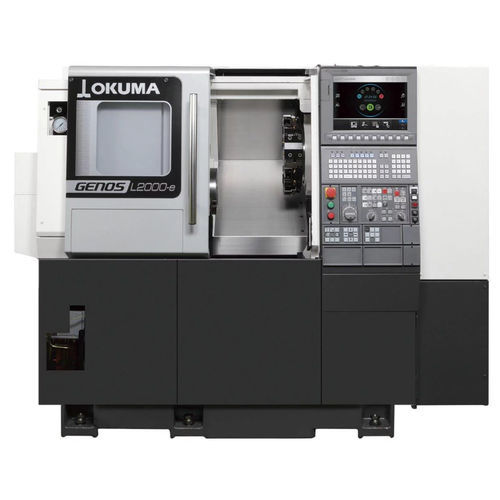Tour CNC - GENOS L2000-e - OKUMA EUROPE GMBH - horizontal / 12 outils / puissant