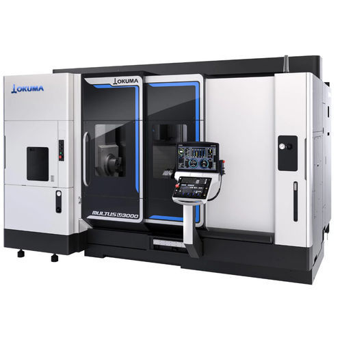 Centre de tournage-fraisage CNC - MULTUS U3000 - OKUMA EUROPE GMBH - horizontal / bi-tourelle / à deux broches