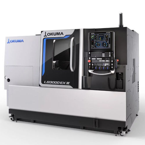 Tour CNC - LB3000 EX III - OKUMA EUROPE GMBH - horizontal / banc incliné / universel
