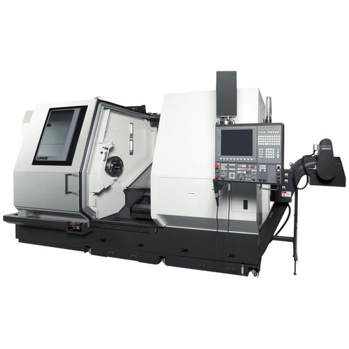 Tour CNC - LB45III - OKUMA EUROPE GMBH - horizontal / 2 axes / 12 outils