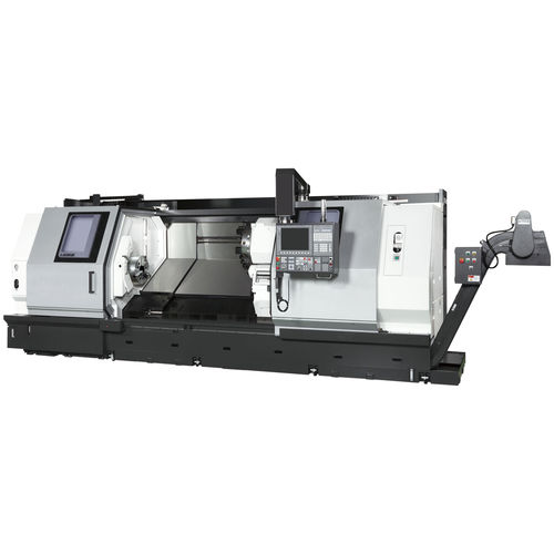 Tour CNC - LB35III - OKUMA EUROPE GMBH - horizontal / 2 axes / à banc incliné