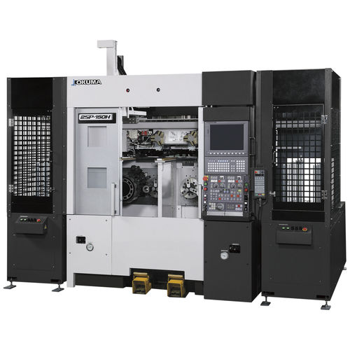 Tour CNC - 2SP-150H - OKUMA EUROPE GMBH - horizontal / 2 axes / à deux broches