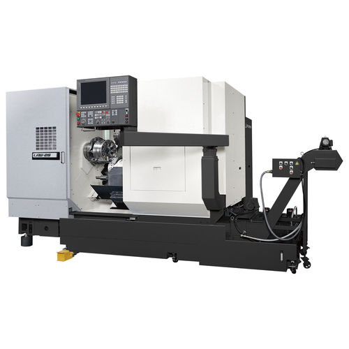 Centre de tournage CNC - LAW-2S - OKUMA EUROPE GMBH - vertical / 4 axes / 4 outils