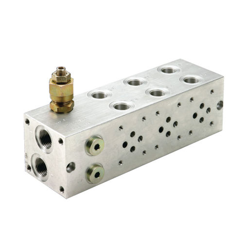 Manifold multivoie - CETOP series - OMT Group - en aluminium / hydraulique / fileté