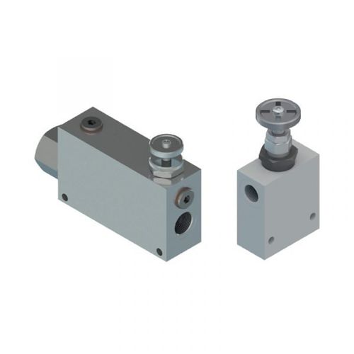 Vanne à clapet - OMT Group - à commande hydraulique / de contrôle de débit / 3 voies
