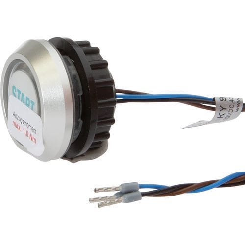 Bouton poussoir capacitif - KY98A715 - ipf electronic gmbh - résistant aux vibrations / IP67 / à LED