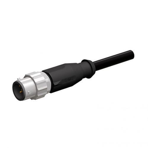 Connecteur M12 codé A - CONEC Elektronische Bauelemente GmbH - de données / surmoulé / rond
