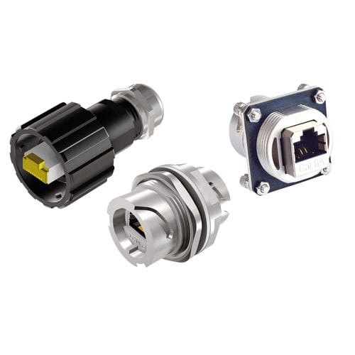 Connecteur de données - CONEC Elektronische Bauelemente GmbH - RJ45 / à baïonnette / à vis