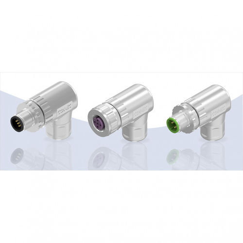 Connecteur de données - CONEC Elektronische Bauelemente GmbH - coudé / circulaire / à vis