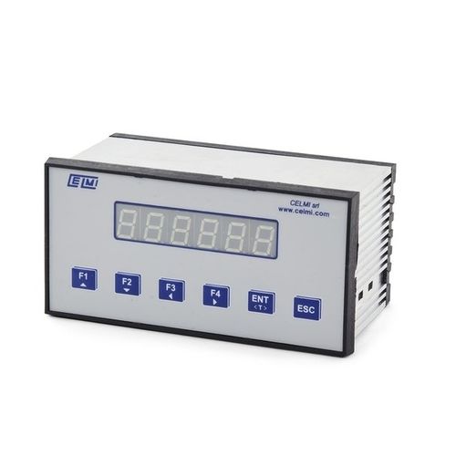 Indicateur/contrôleur de pesage numérique - TDSC-PAN - Celmi - à sortie analogique / Modbus RTU / pour montage sur panneau