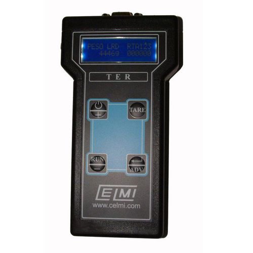 Enregistreur de données de poids - TER - Celmi - Modbus / avec écran / portable
