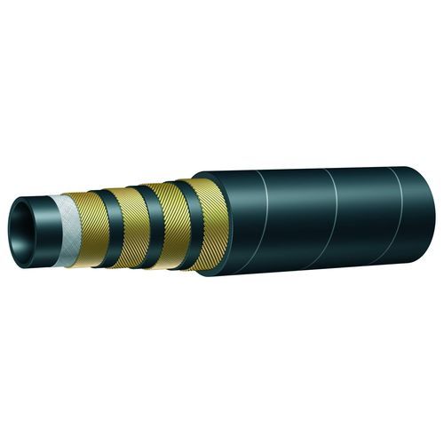 Tuyau flexible hydraulique - R15 - Dietzel - en caoutchouc synthétique / en acier / haute température