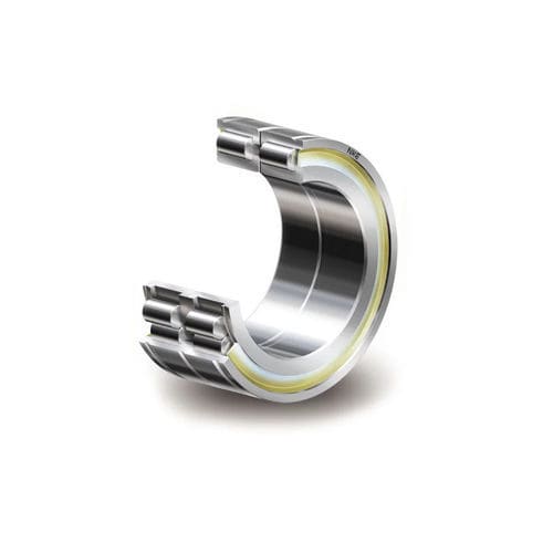 Roulement à rouleaux cylindriques - NKE AUSTRIA GmbH - à deux rangées / en acier / pour galet